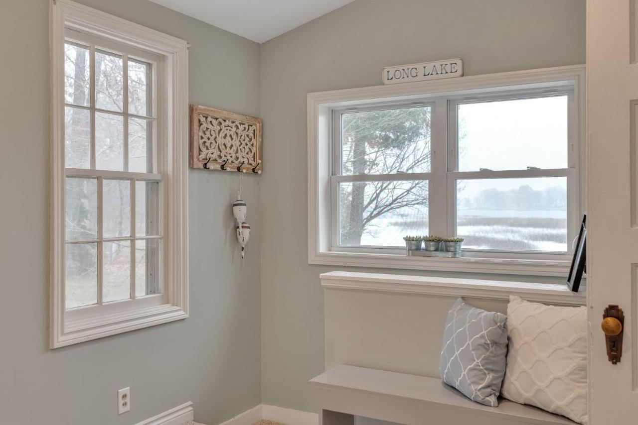 Amazing Lakefront Retreat On Long Lake! Home ポーテージ  エクステリア 写真